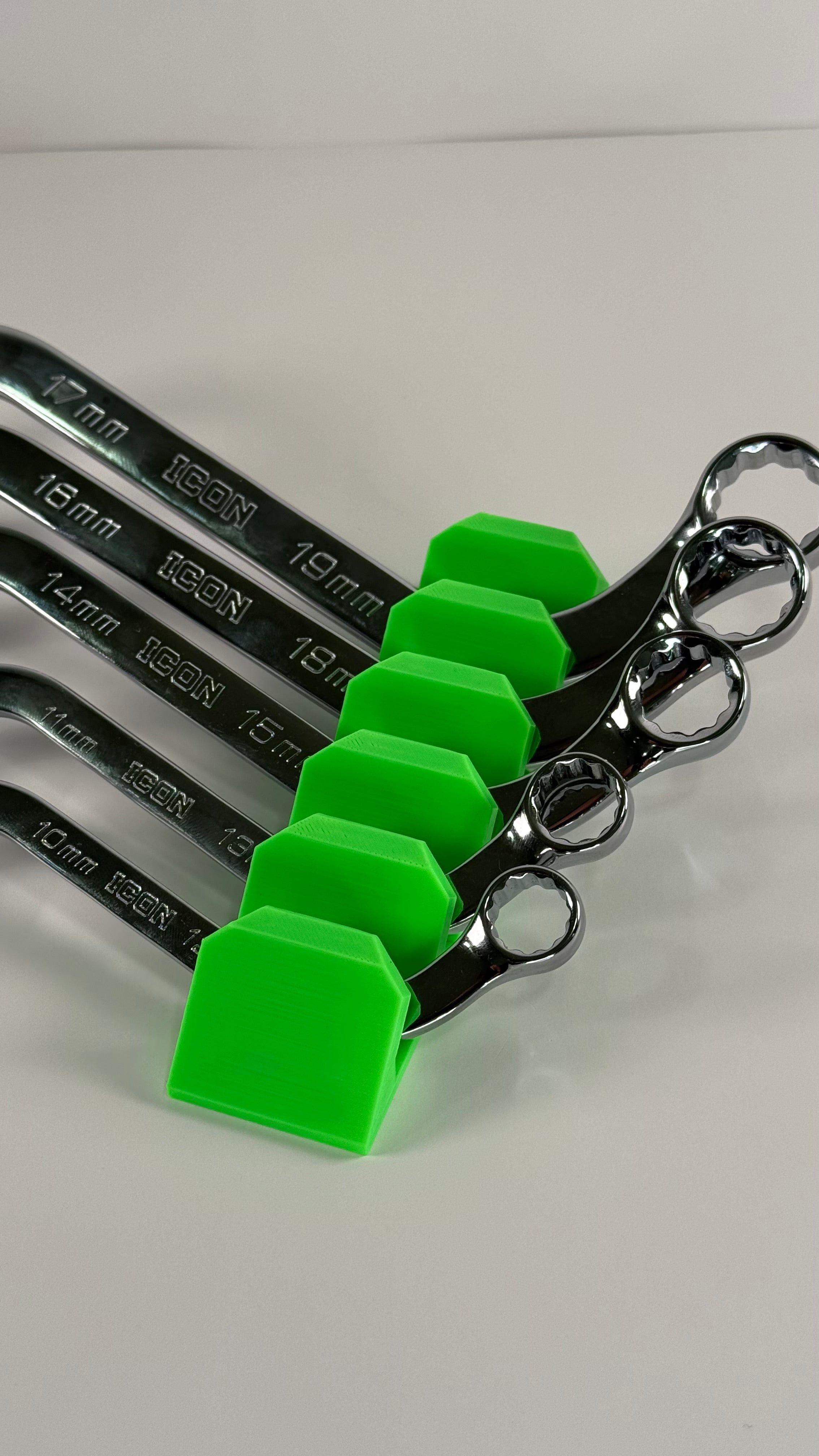 Magnetic S-Wrench Organizer for ICON 5-Piece Sets – SAE or Metric