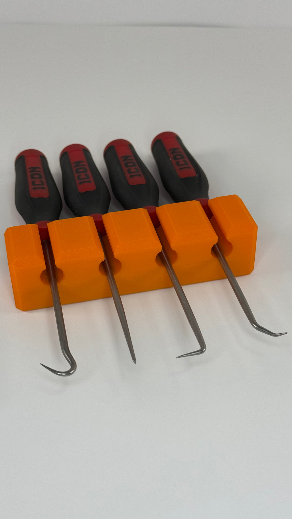 Magnetic Seal Pick Organizer | 3D Printed Tool Holder | Fits 4 Seal Picks
