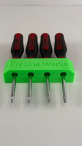 ICON Mini Torx & Screwdriver Organizer | Magnetic 3D Printed Tool Holder)