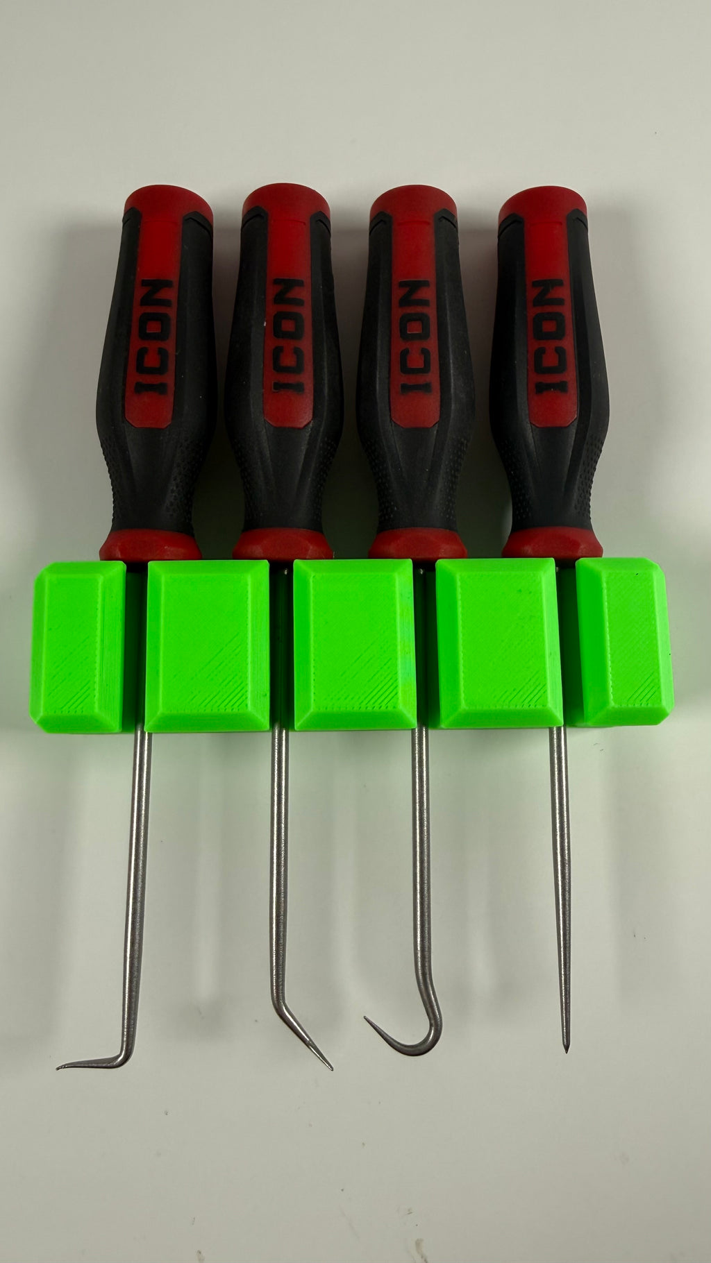 Magnetic Seal Pick Organizer | 3D Printed Tool Holder | Fits 4 Seal Picks