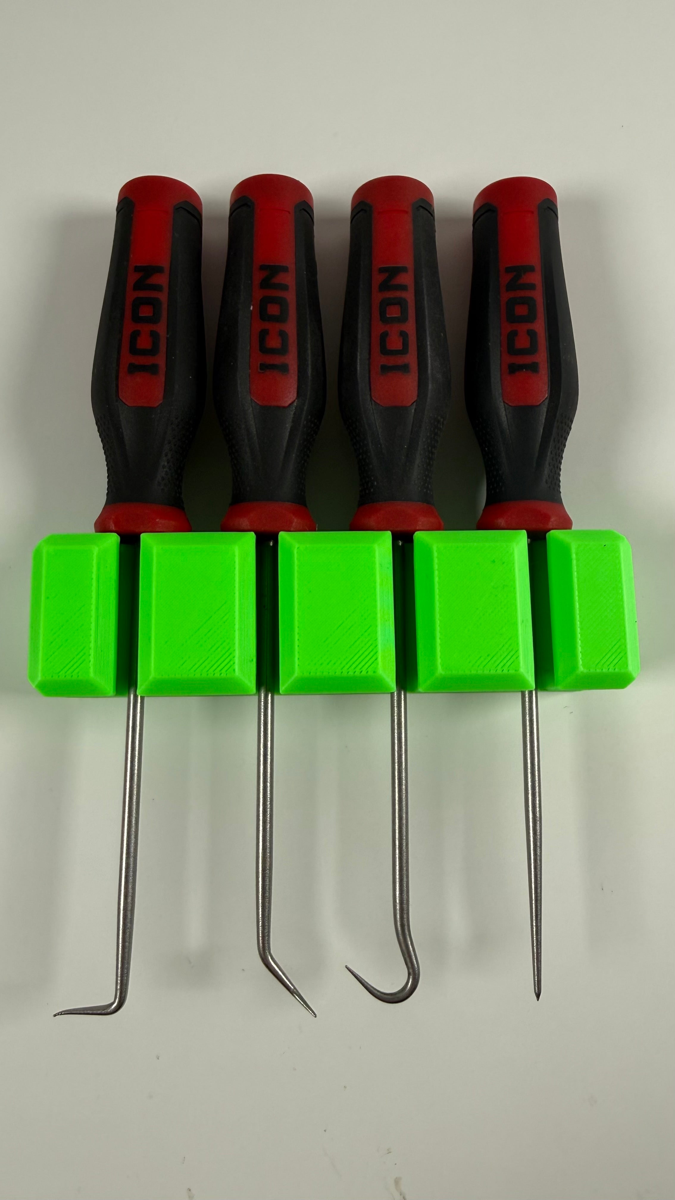 Magnetic Seal Pick Organizer | 3D Printed Tool Holder | Fits 4 Seal Picks