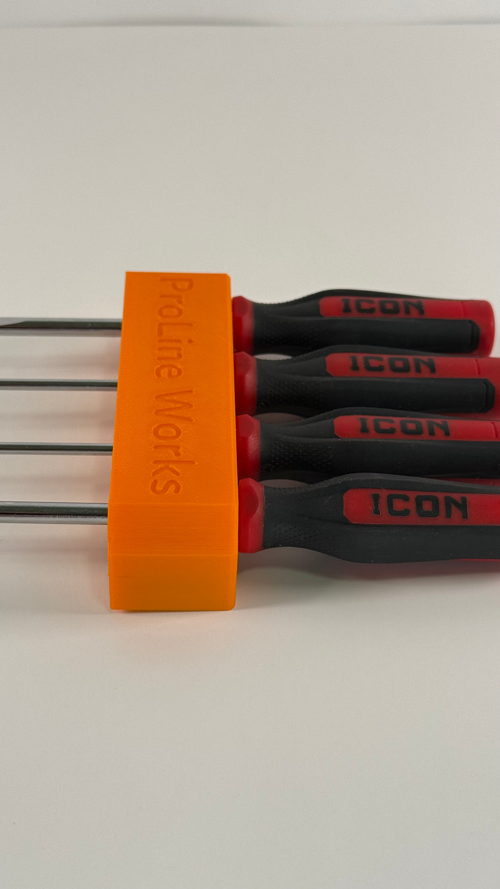 ICON Mini Torx & Screwdriver Organizer | Magnetic 3D Printed Tool Holder)