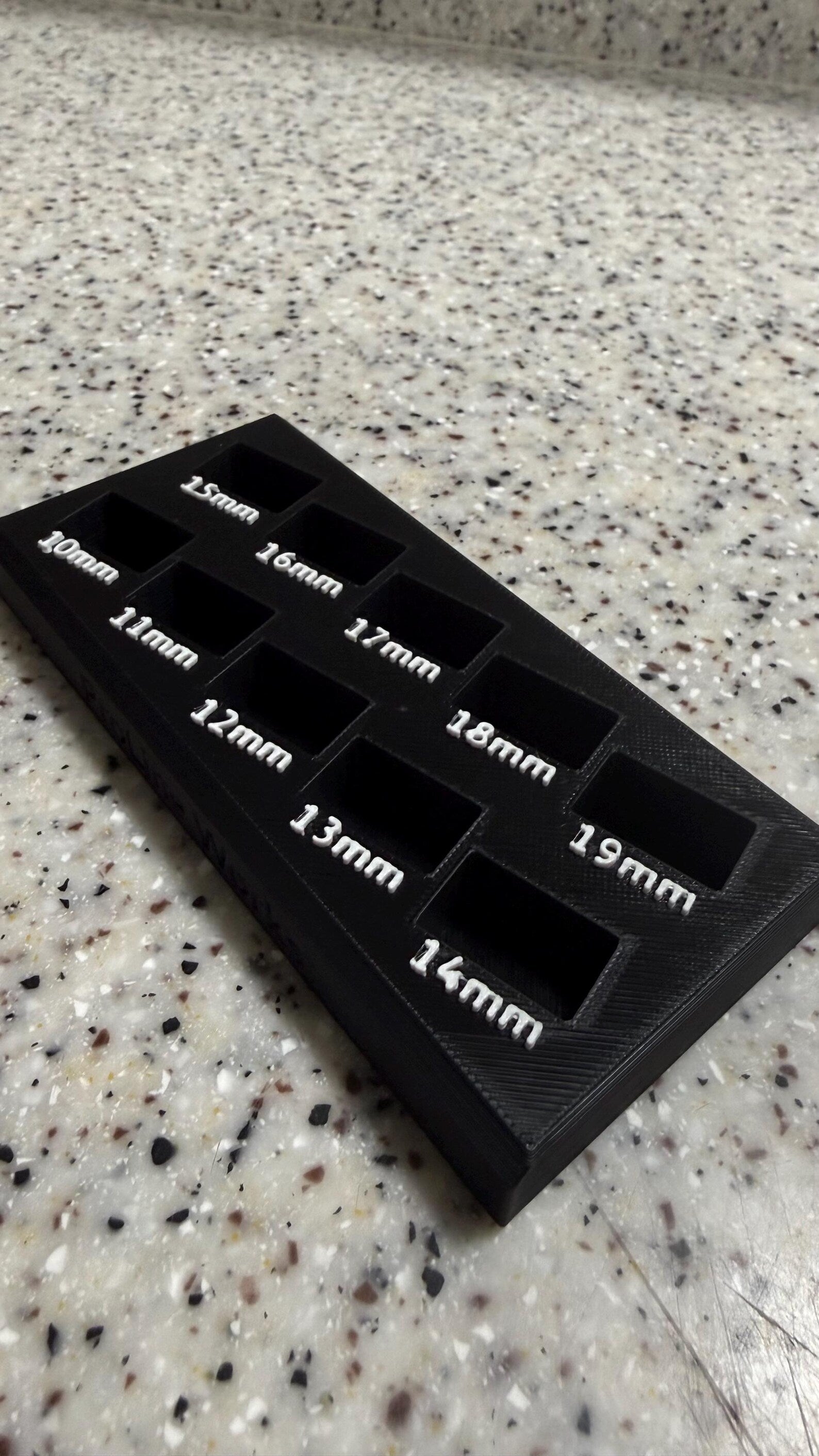 Magnetic Crowfoot Wrench Organizer for ICON Sets – SAE or Metric | Custom Colors