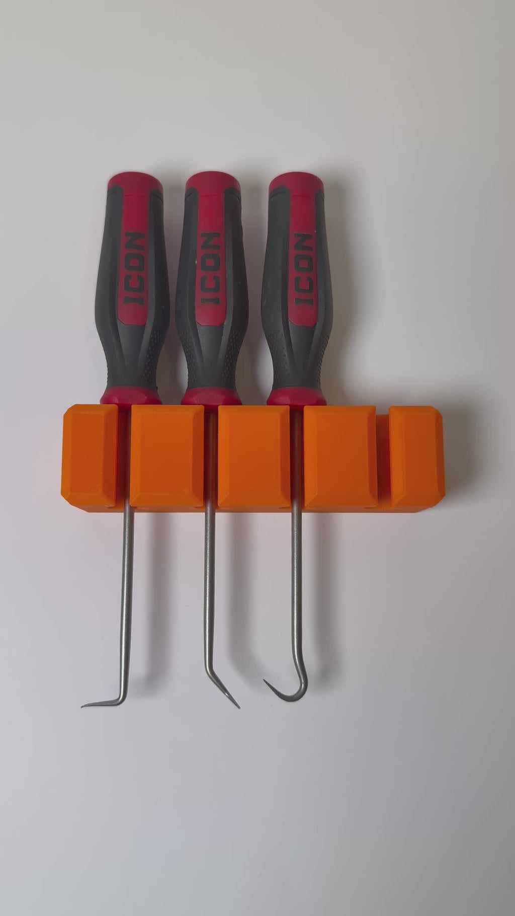 Magnetic Seal Pick Organizer | 3D Printed Tool Holder | Fits 4 Seal Picks