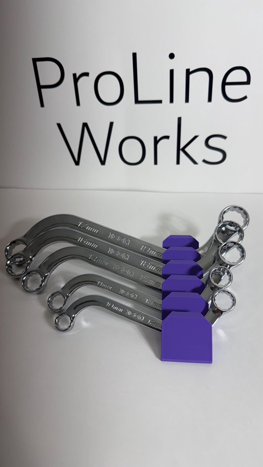 Magnetic S-Wrench Organizer for ICON 5-Piece Sets – SAE or Metric