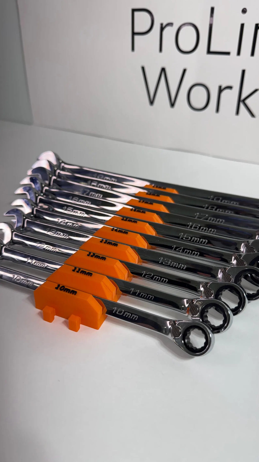 Magnetic Modular Wrench Organizer – SAE or Metric | Custom Color Options