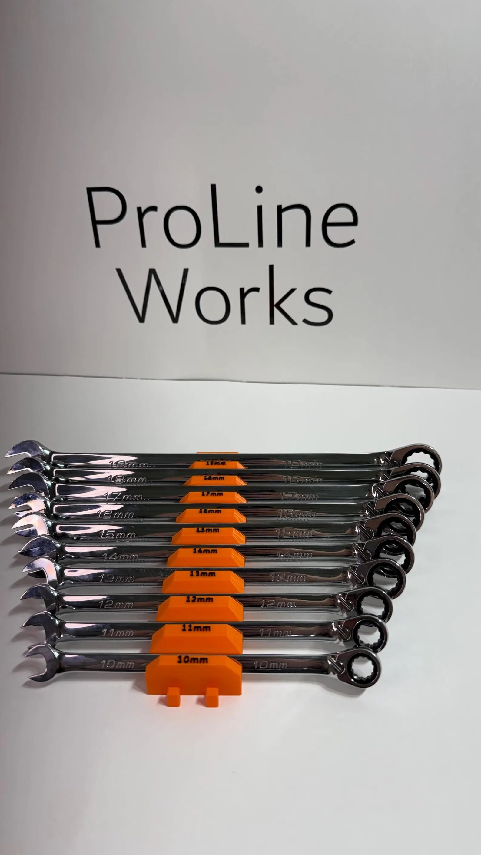 Magnetic Modular Wrench Organizer – SAE or Metric | Custom Color Options